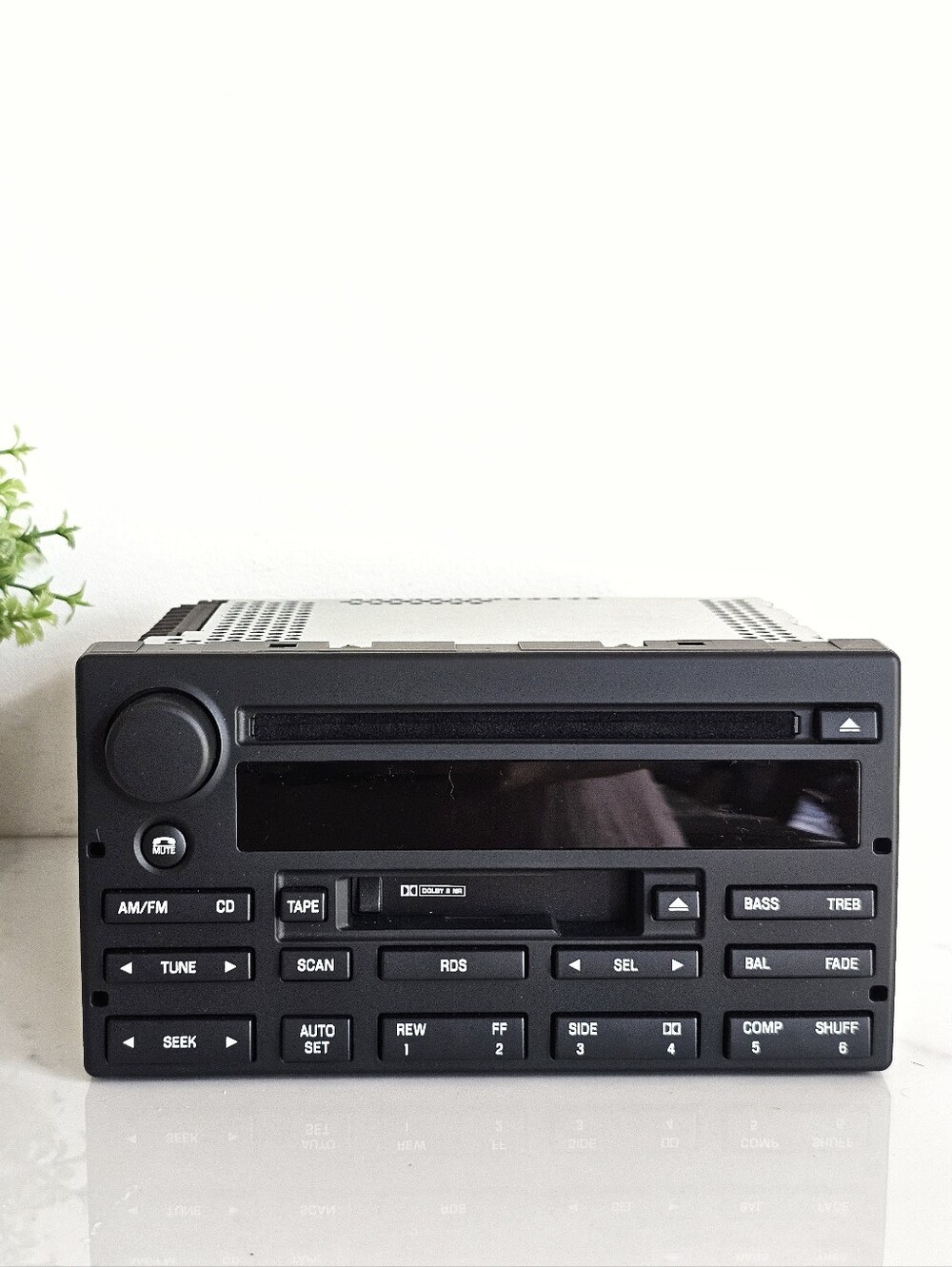 Ford OEM AM/FM CD Cassette Tape Radio Stereo Head Unit 3W7T-18C868-AK 2004